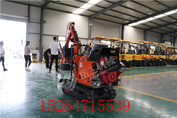 山东岳工小型家用挖掘机