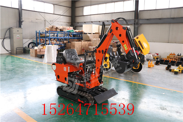 山东岳工小型家用挖掘机