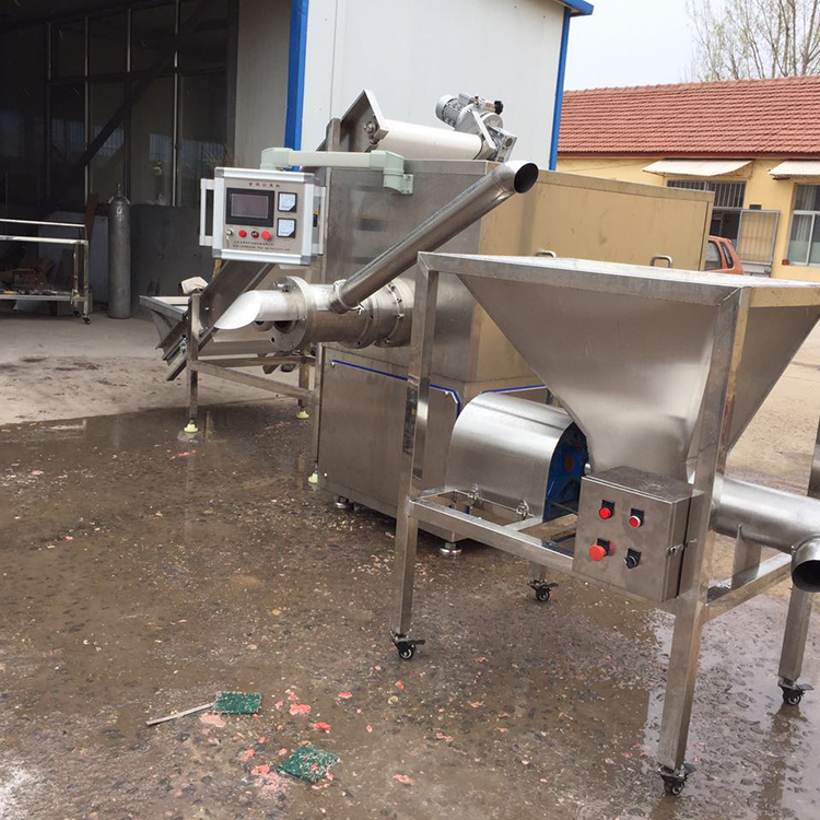 全自动大型骨肉分离机鸡架泥分离机设备