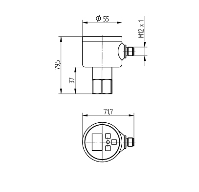 威格勒WENGIOR压力传感器电流输出方式FFAP011