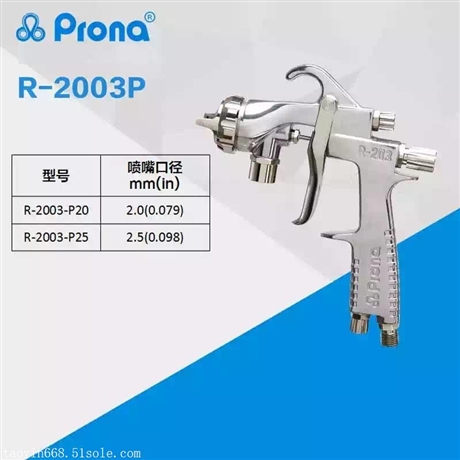 台湾宝丽高粘度喷枪R2003多彩油漆涂料喷枪R2003