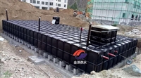 浙江抗浮式地埋一体化消防增压泵站无底板设计