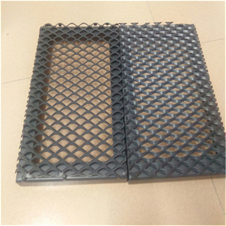 隔断铝网板规格  六角铝网板包柱