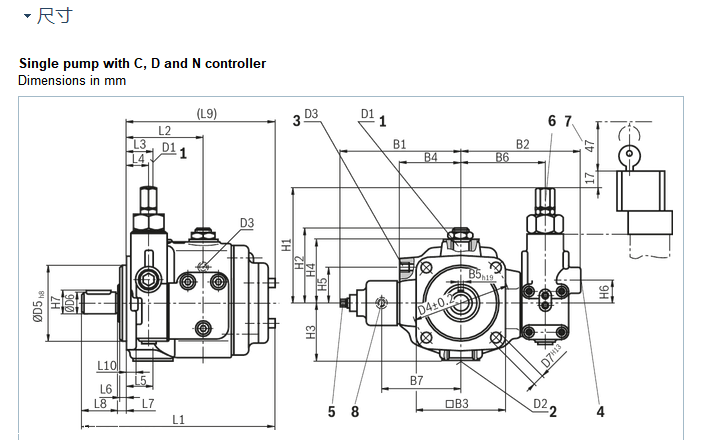 德国力士乐REXROTH先导式叶片泵主要特征及方法