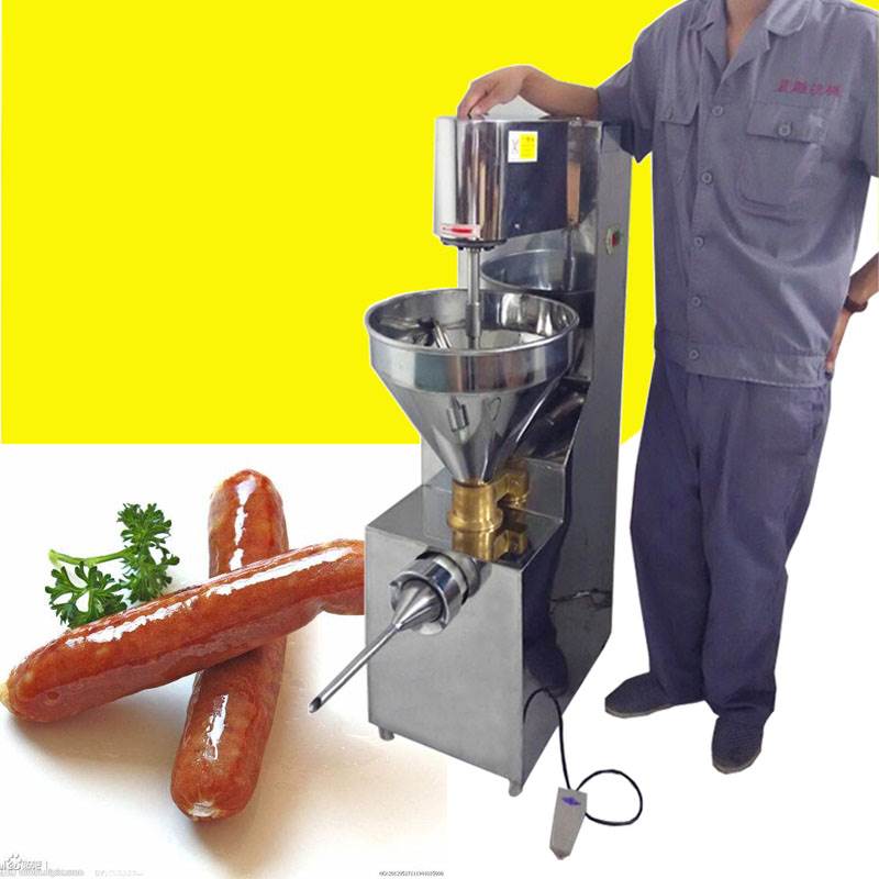 香肠加工设备不锈钢灌肠机 小型自动灌肠机
