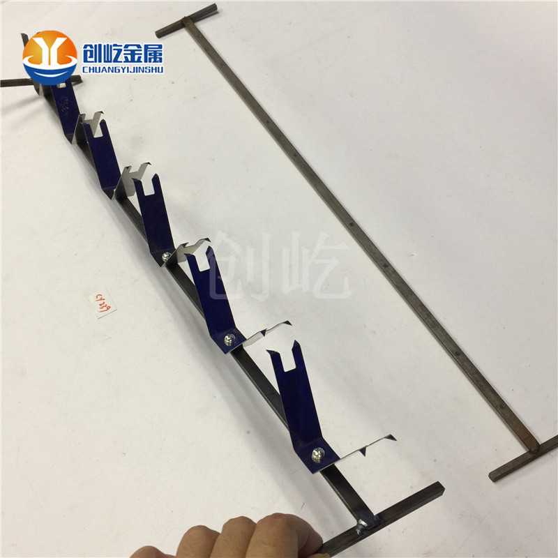 十字底座40方管配CY45  喷油夹具