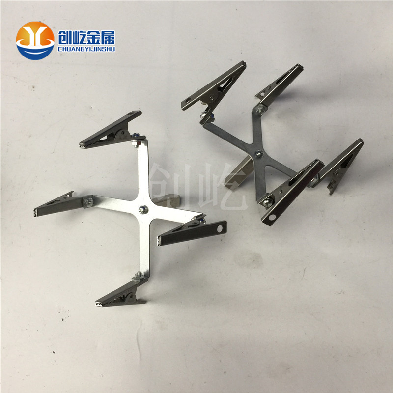 40方管6竖75配55MM夹子 喷油夹具