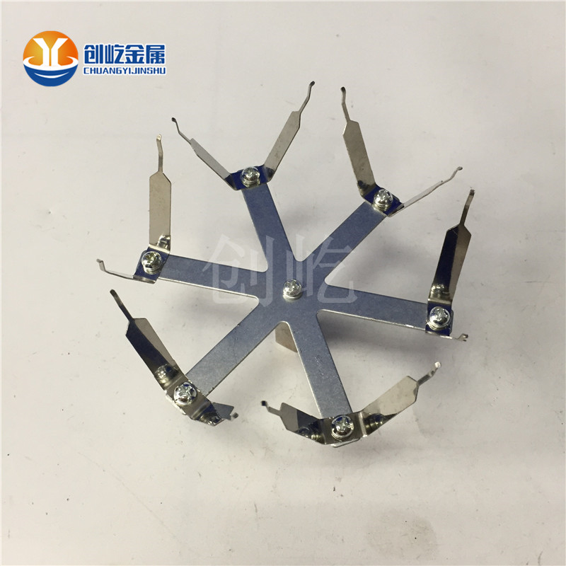 40方管6竖75配55MM夹子 喷油夹具