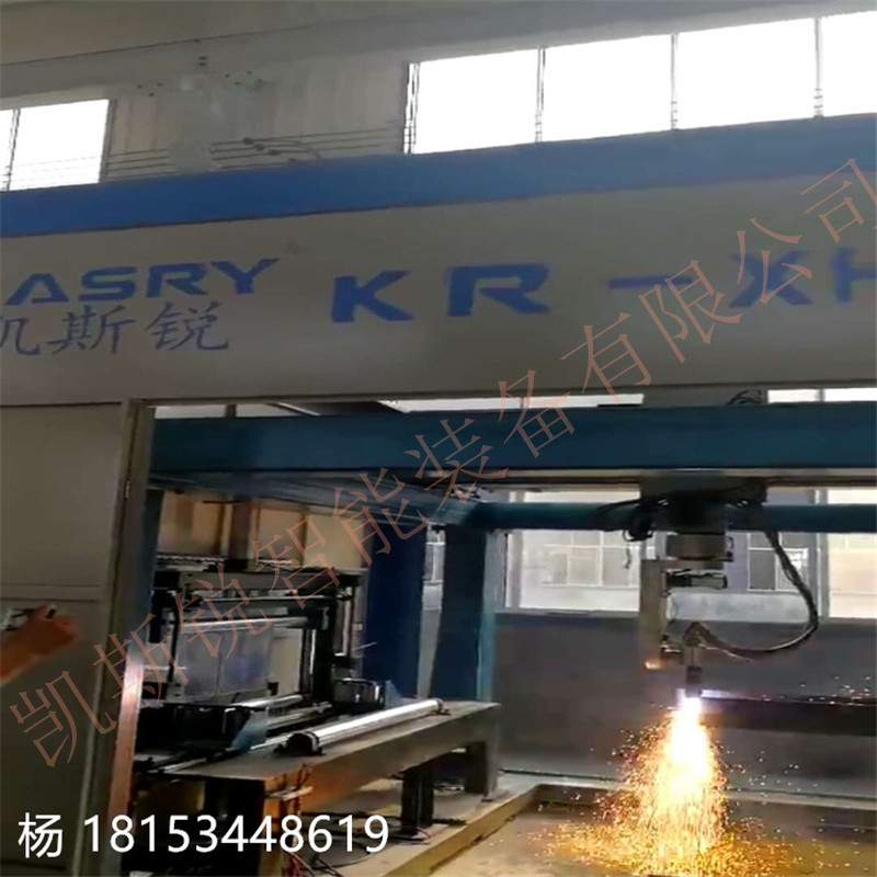 KR-XQ全能360切割机机器人生产线