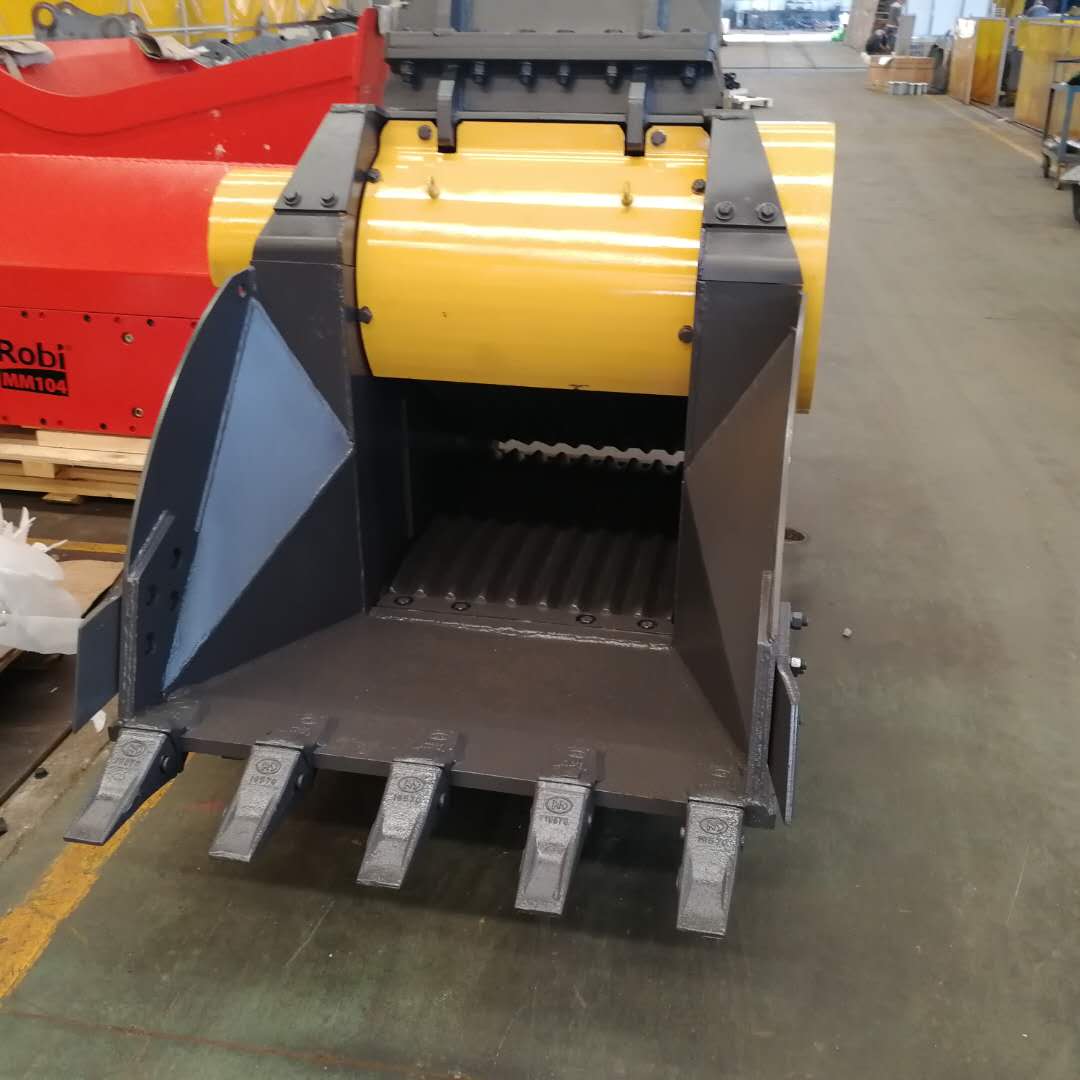 建筑垃圾破碎斗-挖掘机液压属具来图定制