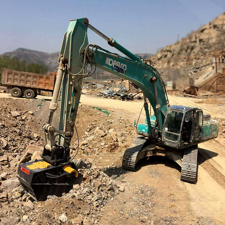 建筑垃圾破碎斗-挖掘机液压属具来图定制