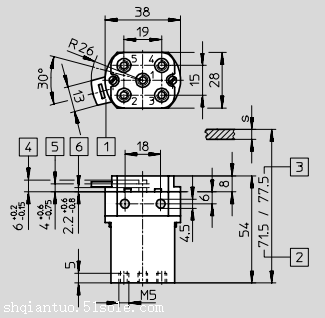 FESTO费斯托SV-5-M5-B手控阀