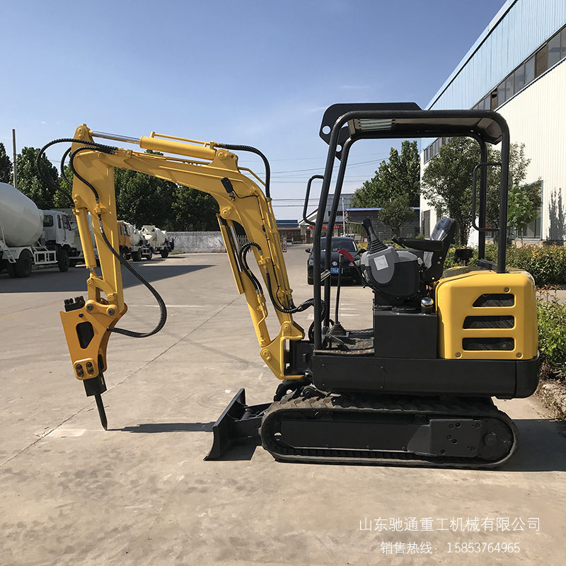 小型挖机 10型橡胶履带挖掘机 农田小挖