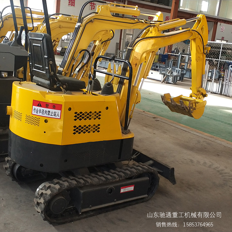 小型挖机 10型橡胶履带挖掘机 农田小挖