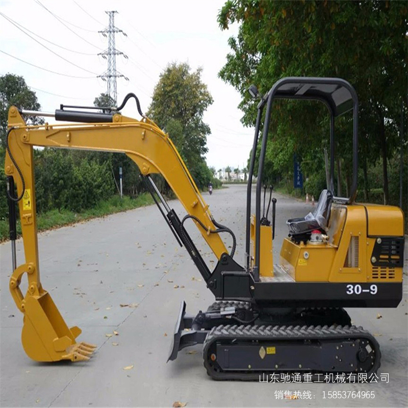 液压小挖机 橡胶履带挖掘机 30型挖掘机