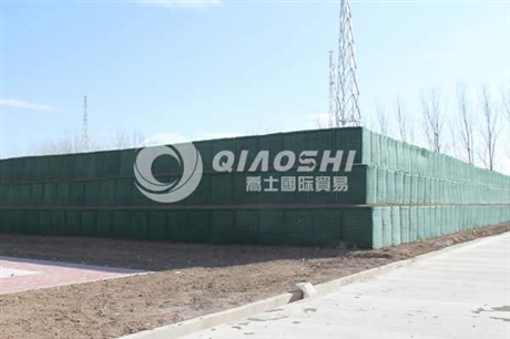 重庆方便安装的电焊防暴墙 土工布防爆墙 乔士 供应
