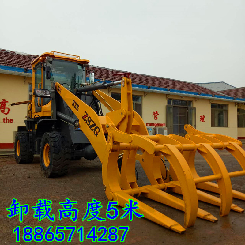 装载机改装叉车装载机改装叉抓方便实用省钱效果好