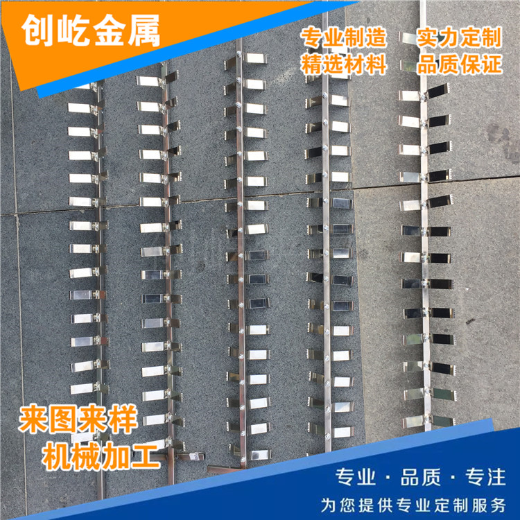 插孔圆棒攻牙加工治具  方孔卡扣固定方管