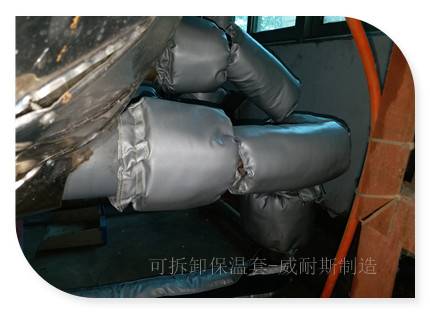 新疆巴音郭楞换热设备可拆卸式保温罩使用期长