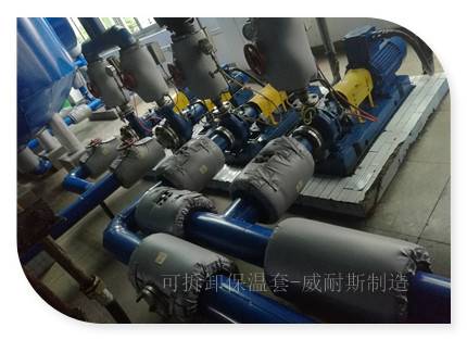 浙江杭州硫化机可拆卸式保温衣图片