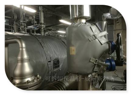 可拆卸式换热器保温被可拆卸式排气管保温套