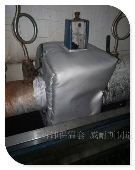 可拆卸式板式换热器保温夹克图片