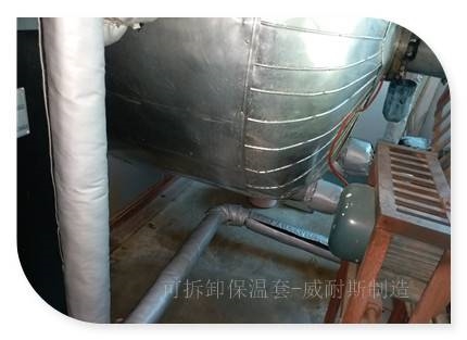 可拆卸式弯头保温套可拆卸蒸汽阀门软保温罩定制