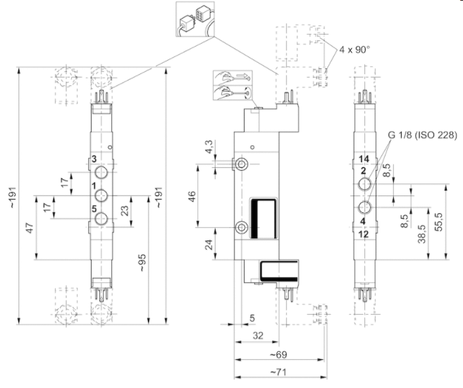 AVENTICS安沃驰0820030161电磁阀电气参数