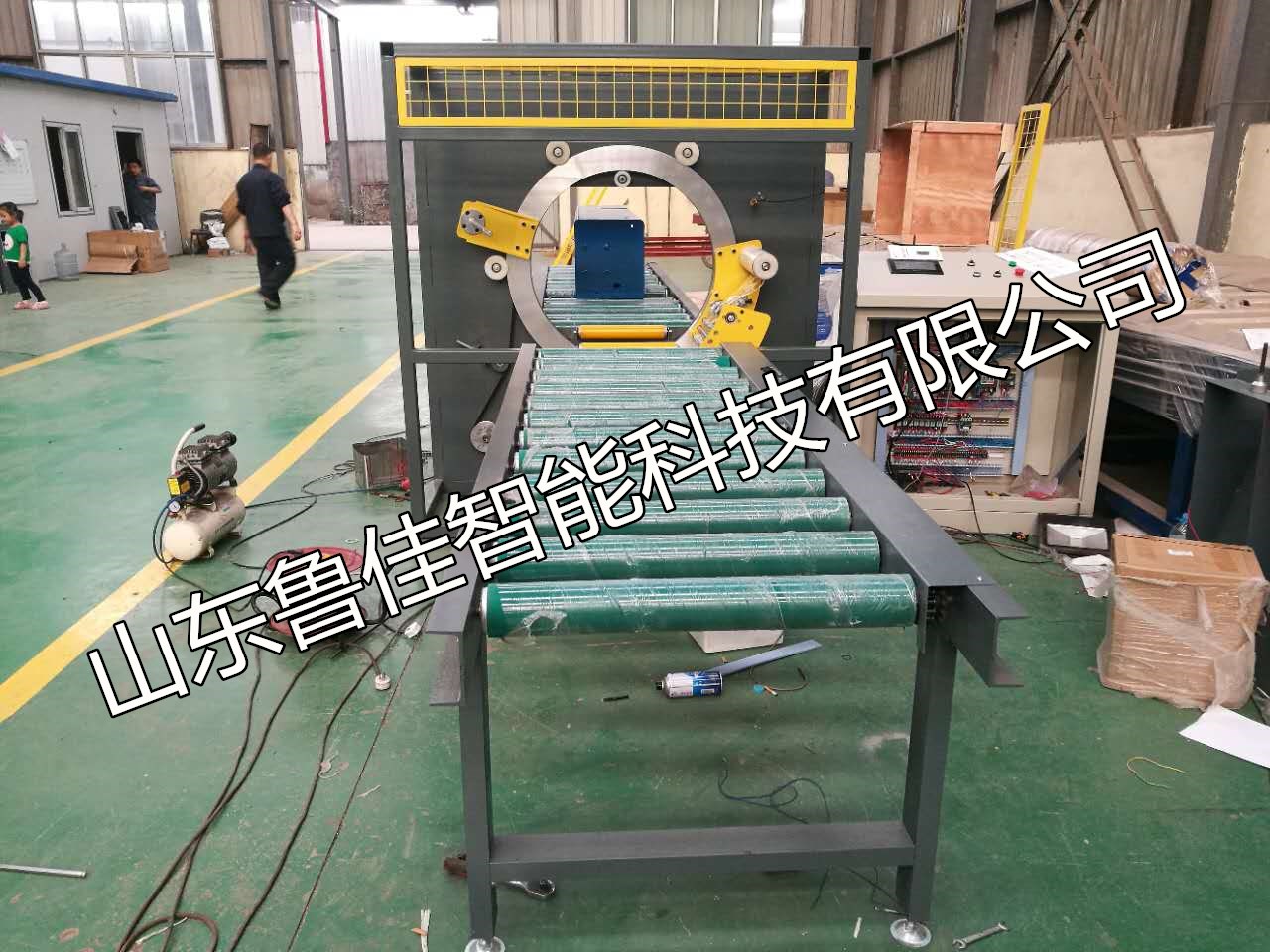 专业生产板材，门板自动缠绕膜包装机厂家