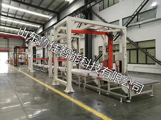 山东标砖、红砖、耐火砖缠绕膜包装机