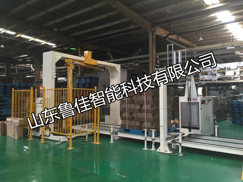 山东标砖、红砖、耐火砖缠绕膜包装机