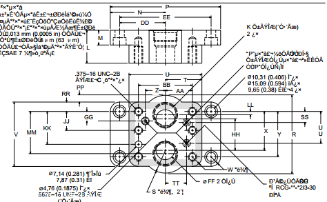 原装VICKERS威格士RXGM系列平衡阀报价快