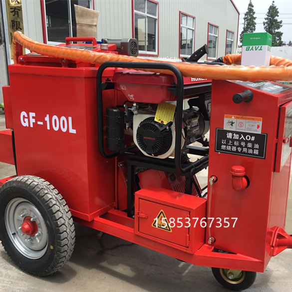 100L沥青灌缝机 路面修补机的操作方式