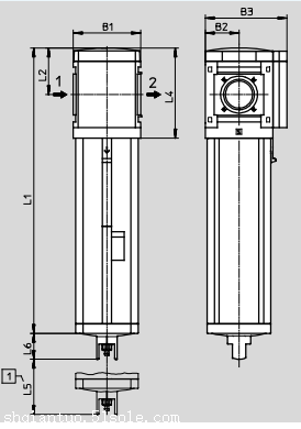 FESTO费斯托FMS9-LWS-AGF-U-V油水分离器详解