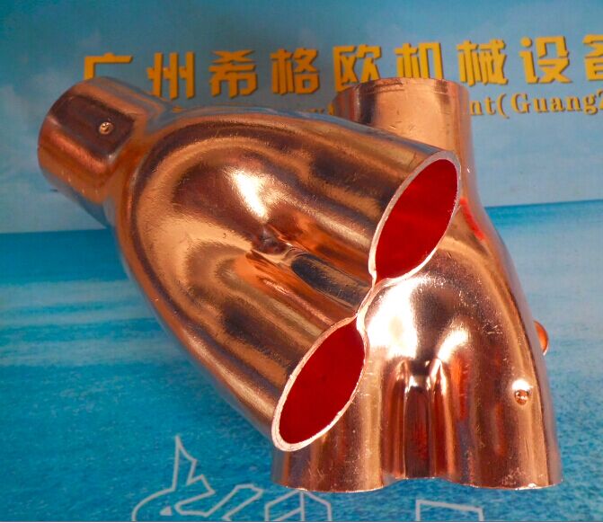 裤型三通,紫铜裤型三通,等径裤型三通