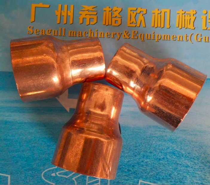 紫铜直接,铜管焊接接头，铜直通