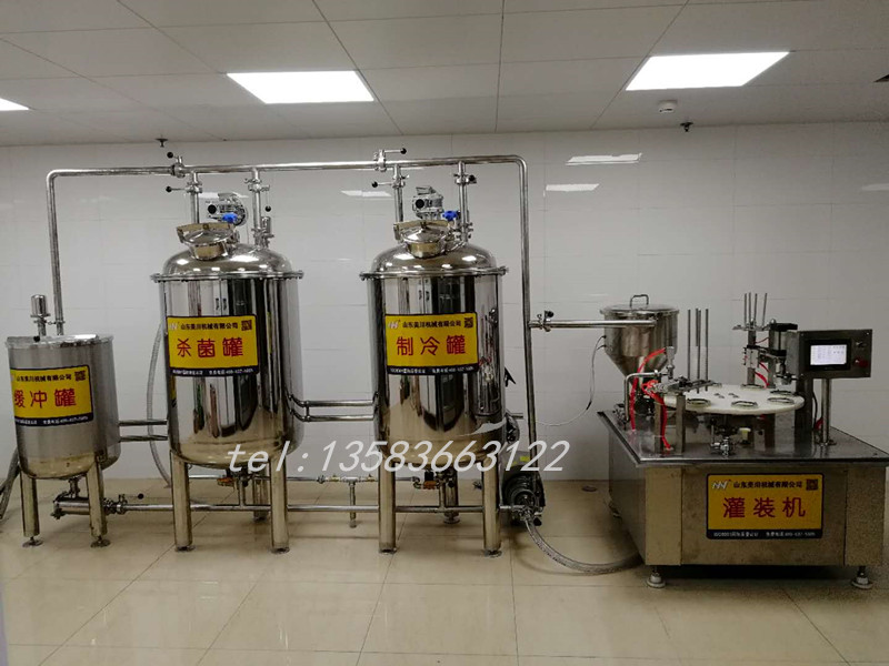 酸奶加工设备 小型酸奶生产线
