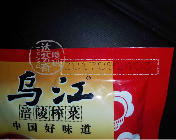 达芬奇小字符油墨喷码机