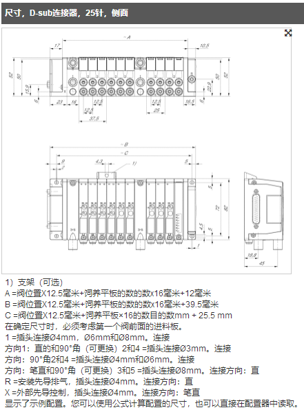 德国AVENTICS可配置阀门系统，系列AV03