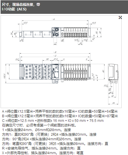 德国AVENTICS可配置阀门系统，系列AV03