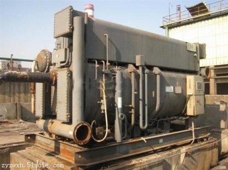吉安市废旧溴化锂机组回收  回收风冷热泵机组市场