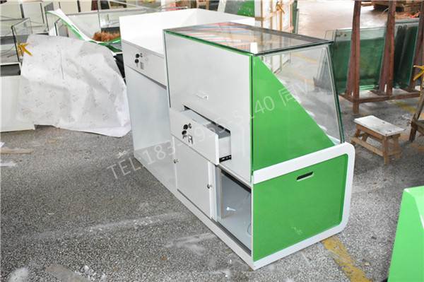 河北保定茶叶展示台烟玻璃柜厂家直供