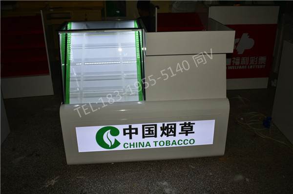 山东德州烟酒陈列柜香烟展示柜构造组合