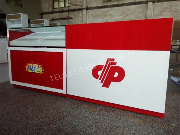 彩漂销售展示柜辽宁抚顺顶呱呱台附近柜台