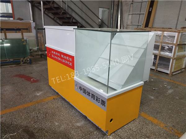 彩漂店柜台天津北辰接待柜供应厂家