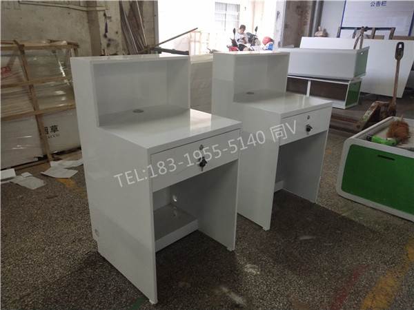 彩漂店柜台天津北辰接待柜供应厂家