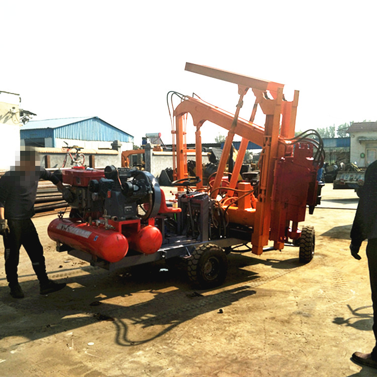 高速公路护栏打桩机 公路打桩机源头厂家