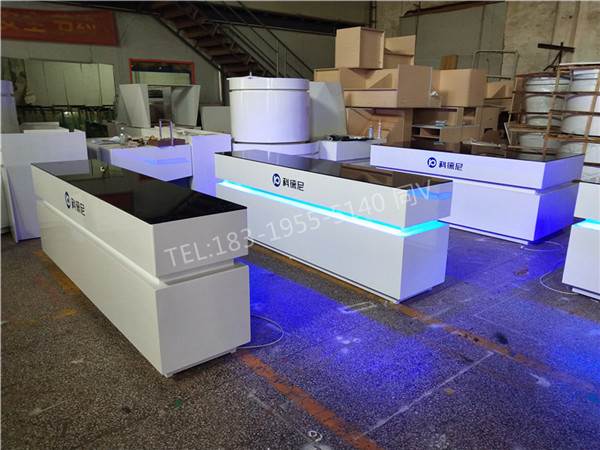 锁展示架易县帅鹰指纹锁方柜装修图片