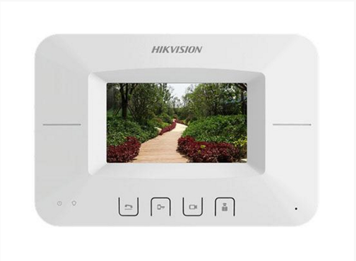 海康威视4.3寸可视对讲按键式室内机 DS-KH3000-L