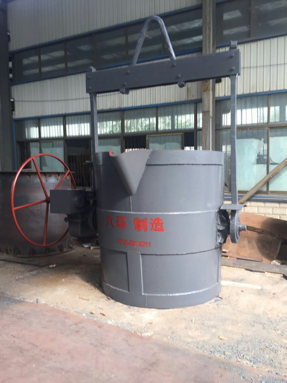 供应八环钢水包 机械铸造专用浇注钢水包